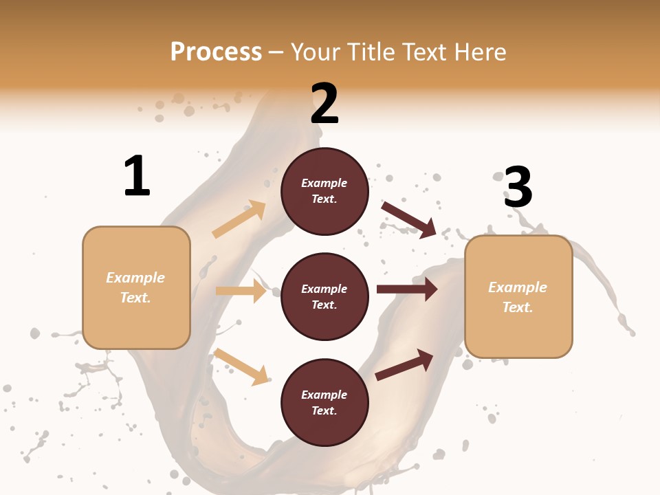 Dairy Bubble Delicious PowerPoint Template