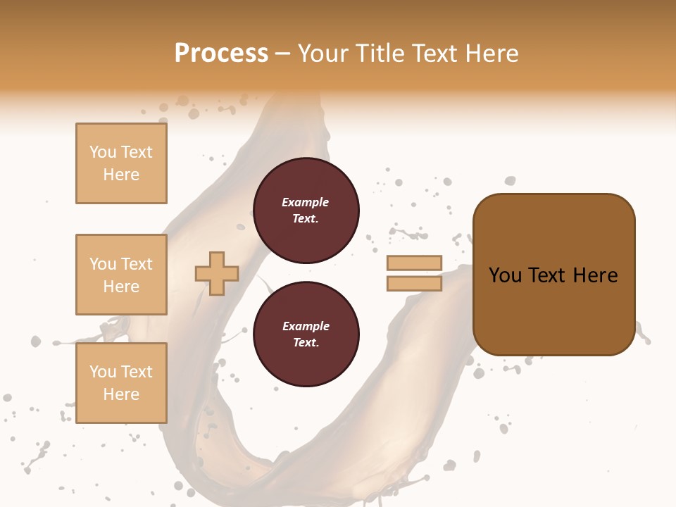 Dairy Bubble Delicious PowerPoint Template
