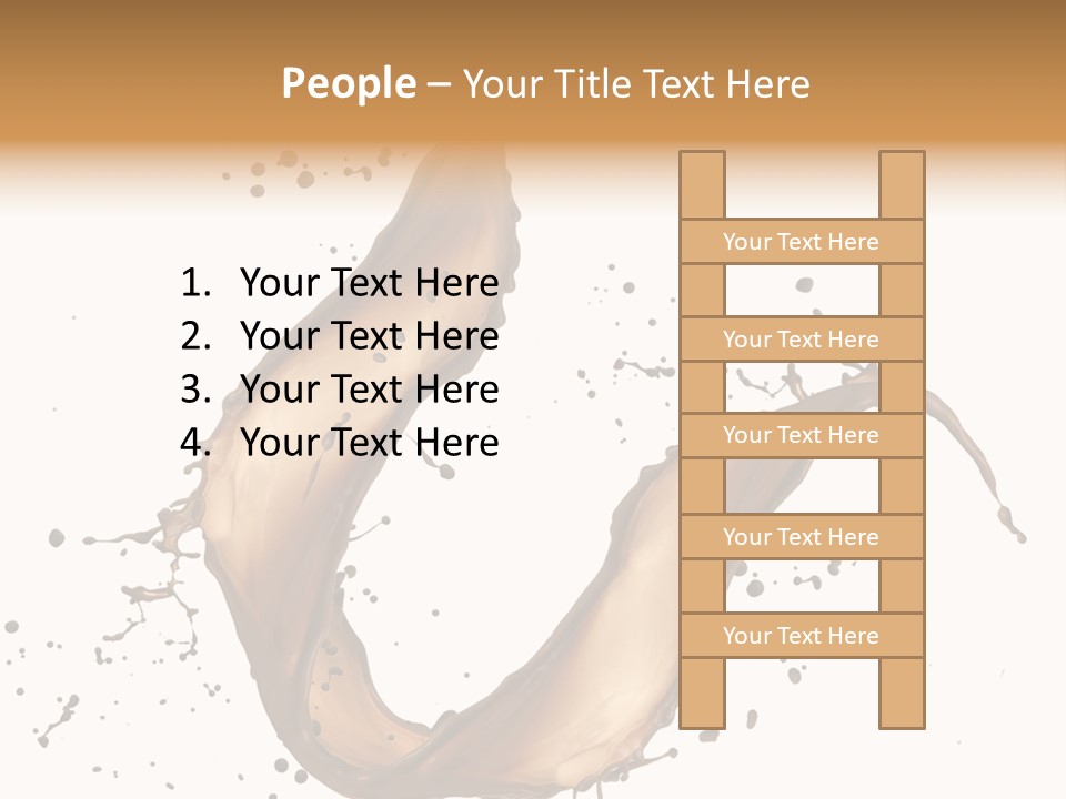 Dairy Bubble Delicious PowerPoint Template