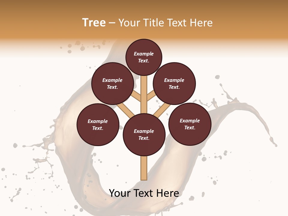 Dairy Bubble Delicious PowerPoint Template