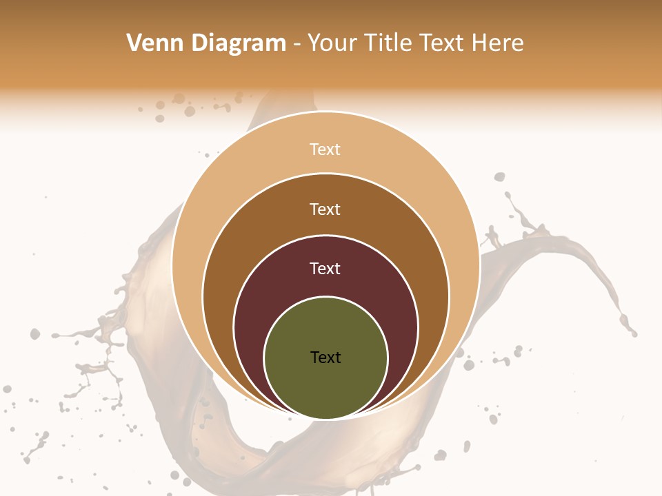 Dairy Bubble Delicious PowerPoint Template