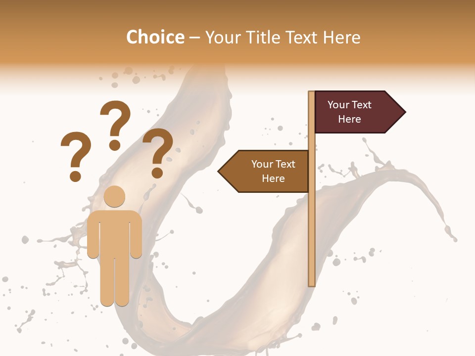 Dairy Bubble Delicious PowerPoint Template