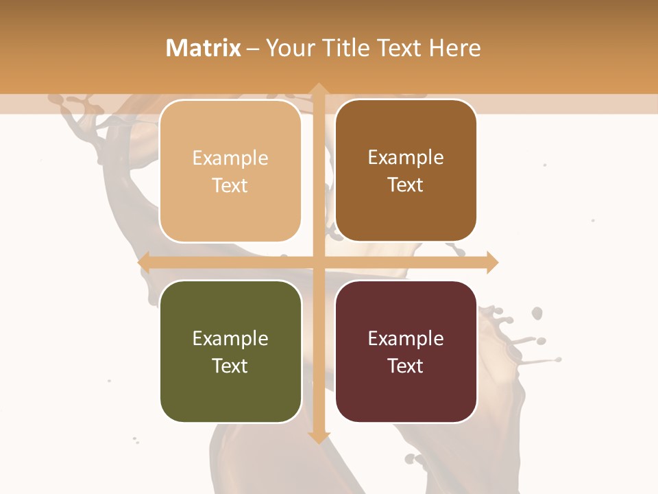 Shake Energy Ice PowerPoint Template