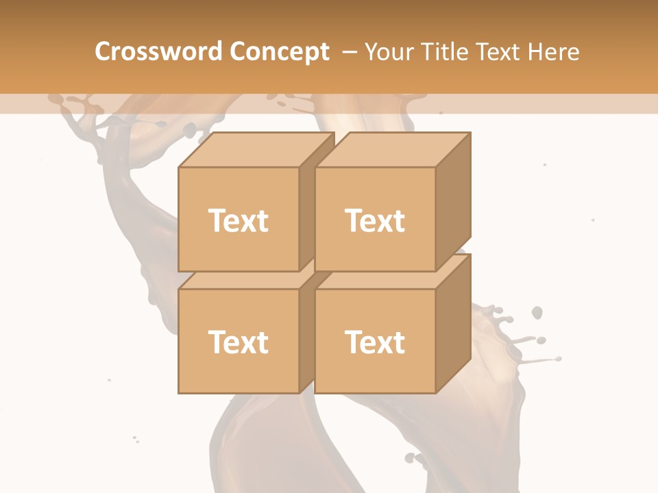 Shake Energy Ice PowerPoint Template