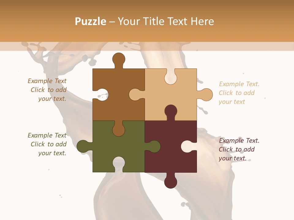 Shake Energy Ice PowerPoint Template