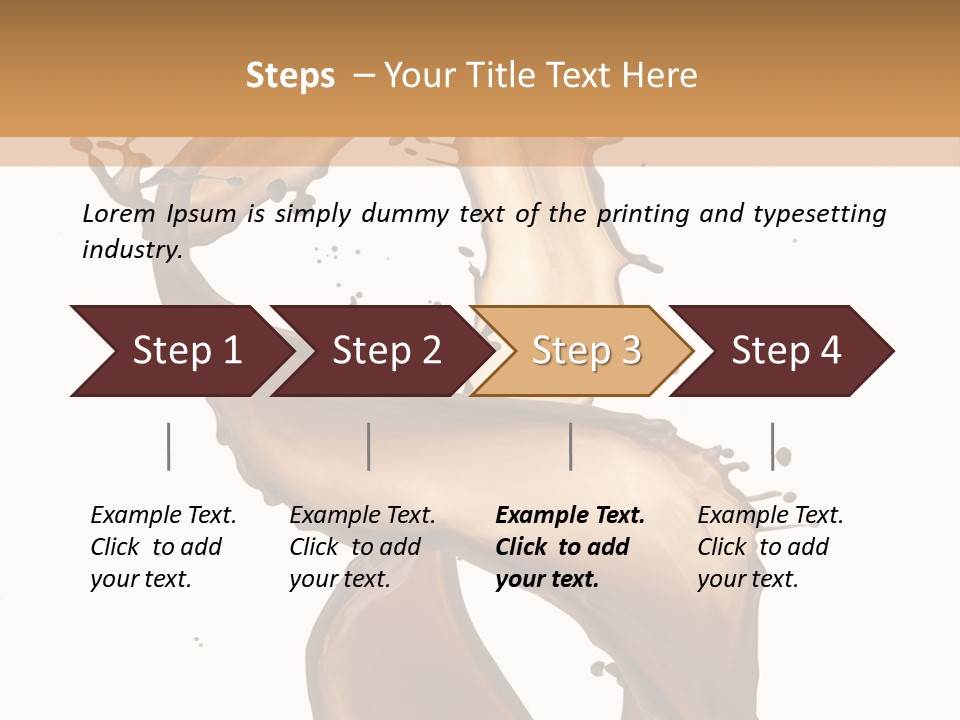 Shake Energy Ice PowerPoint Template