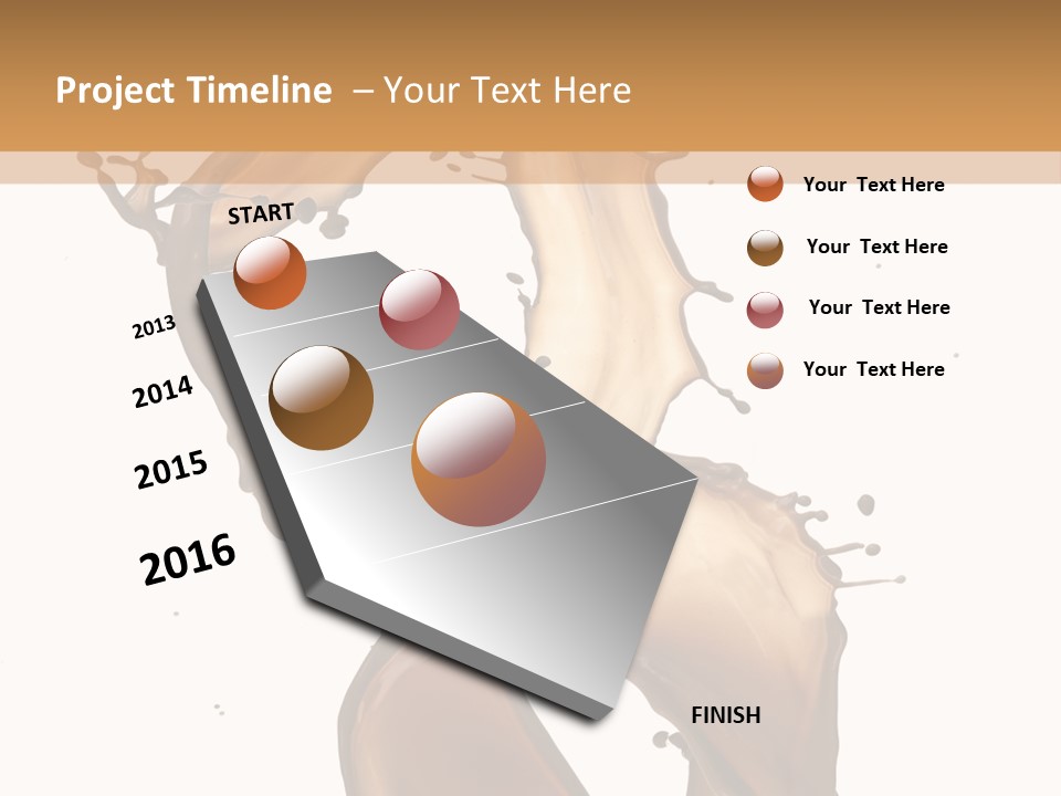 Shake Energy Ice PowerPoint Template