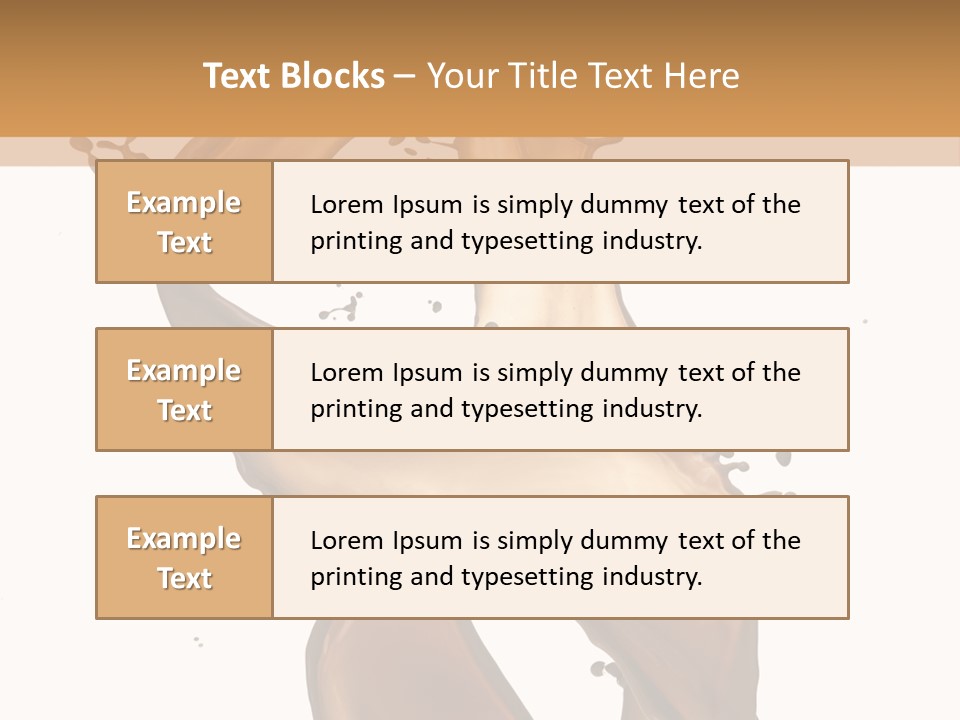 Shake Energy Ice PowerPoint Template