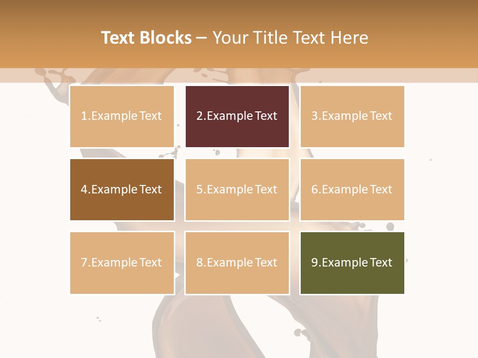 Shake Energy Ice PowerPoint Template