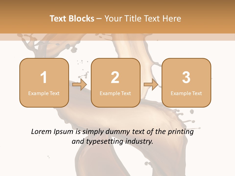 Shake Energy Ice PowerPoint Template