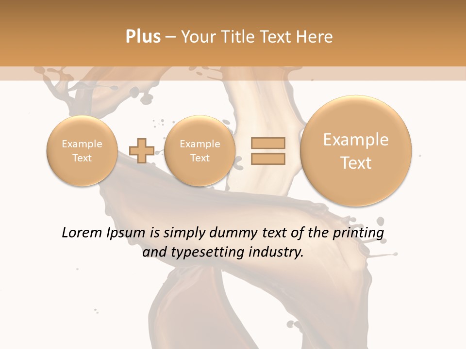 Shake Energy Ice PowerPoint Template