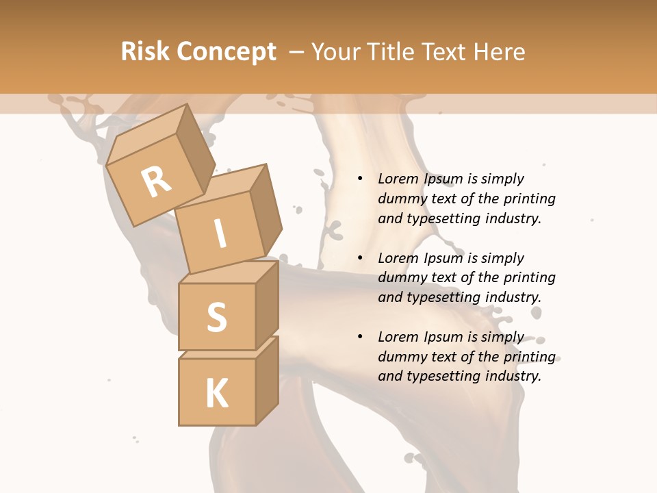 Shake Energy Ice PowerPoint Template