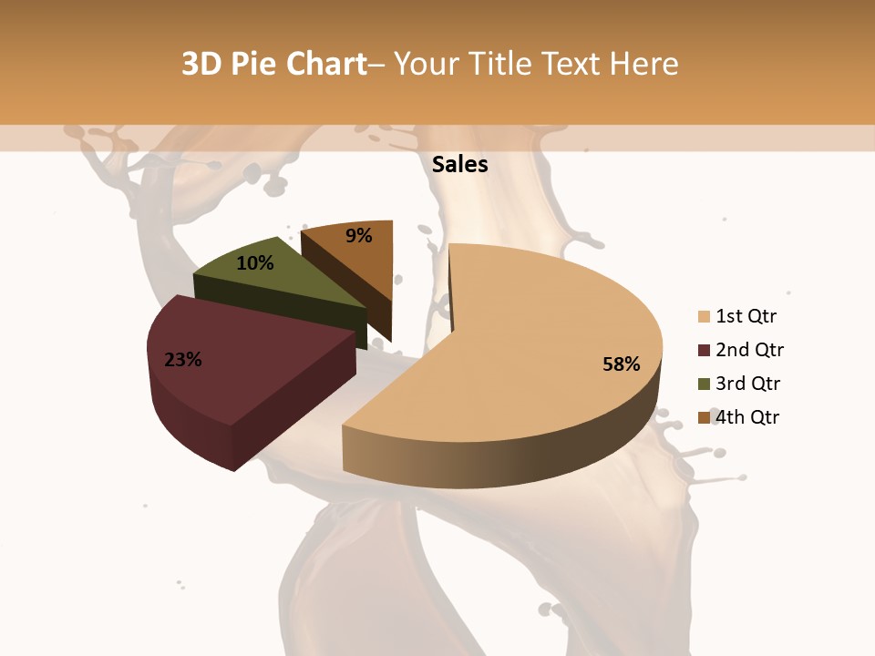 Shake Energy Ice PowerPoint Template