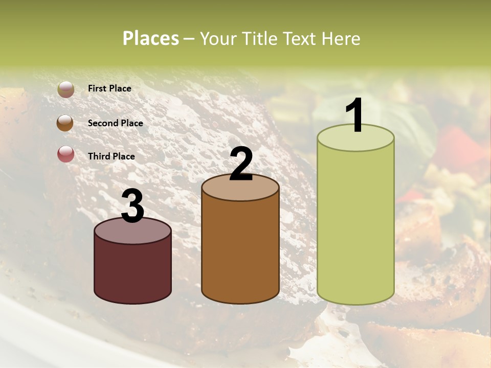 Vegetable Fast Loin PowerPoint Template