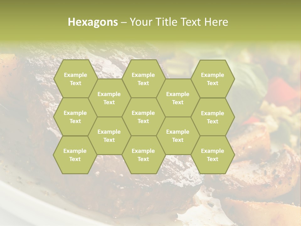 Vegetable Fast Loin PowerPoint Template