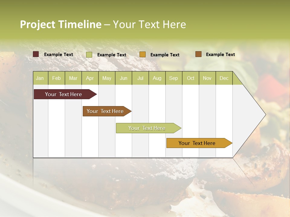 Vegetable Fast Loin PowerPoint Template