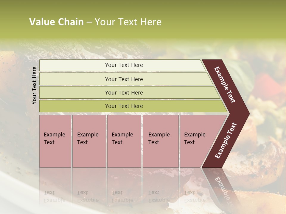 Vegetable Fast Loin PowerPoint Template