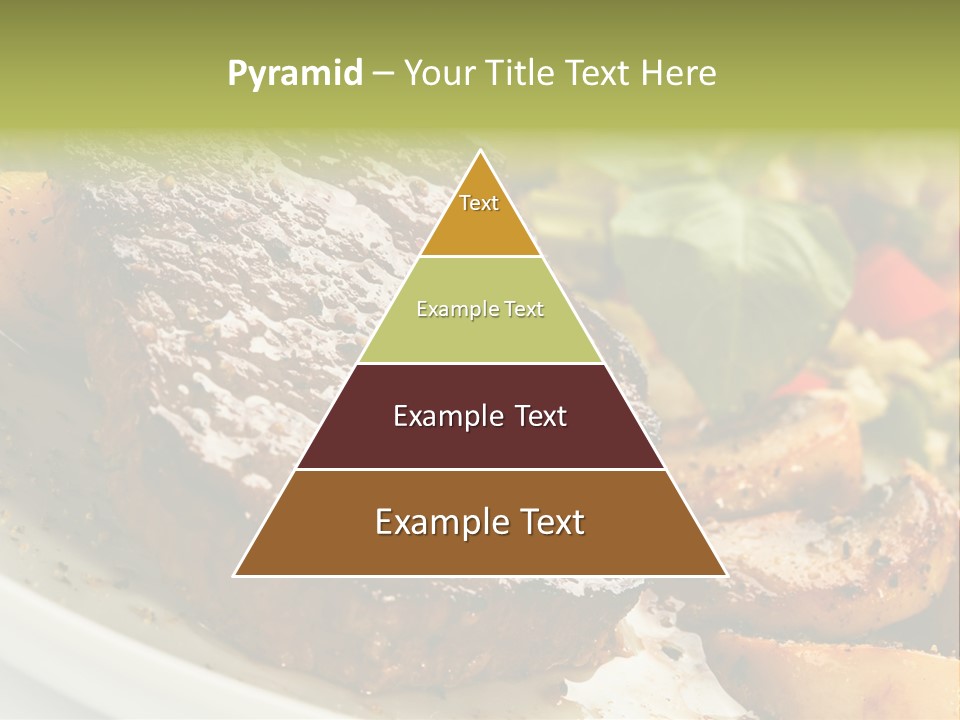 Vegetable Fast Loin PowerPoint Template