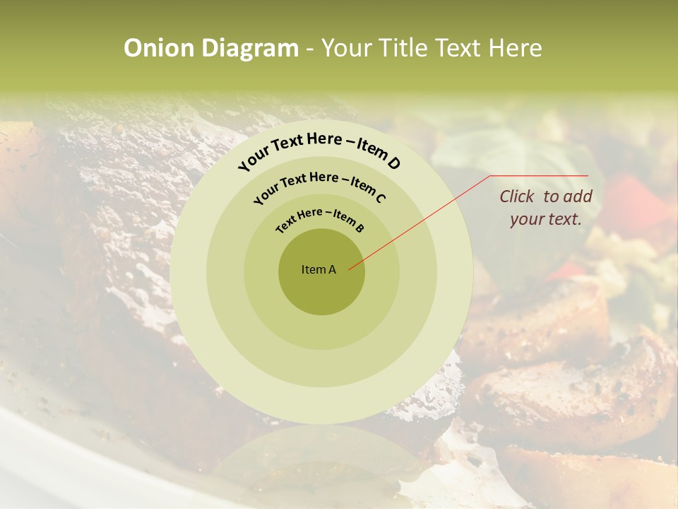 Vegetable Fast Loin PowerPoint Template