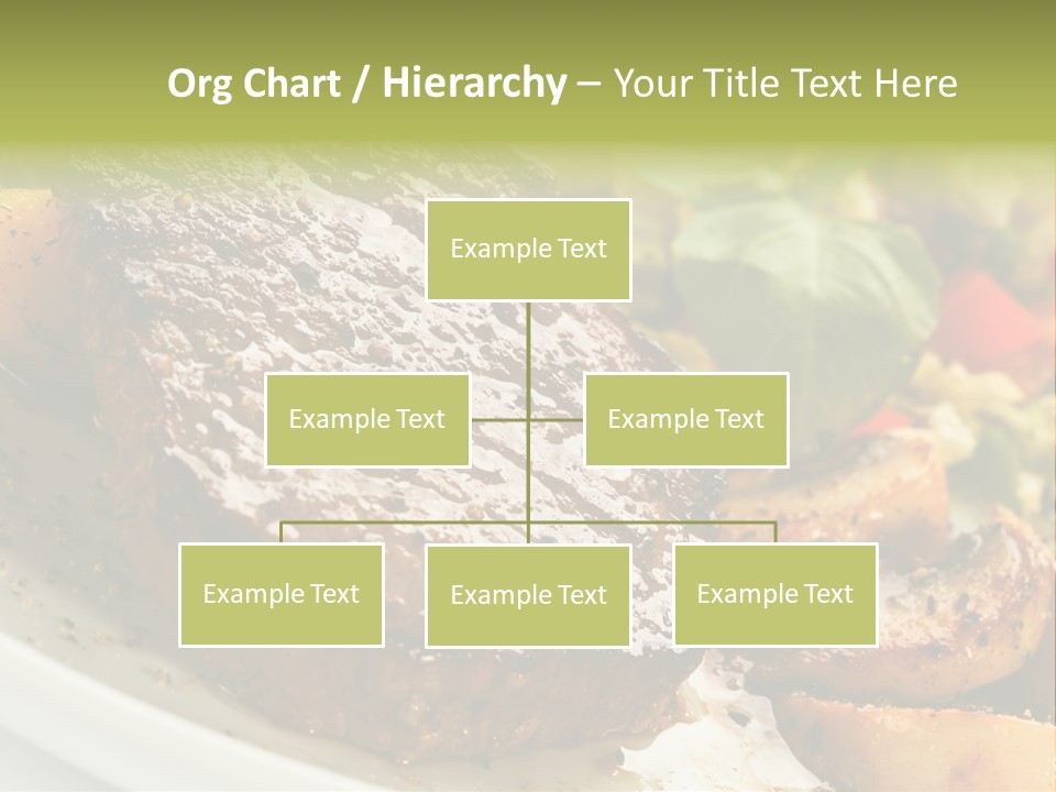 Vegetable Fast Loin PowerPoint Template