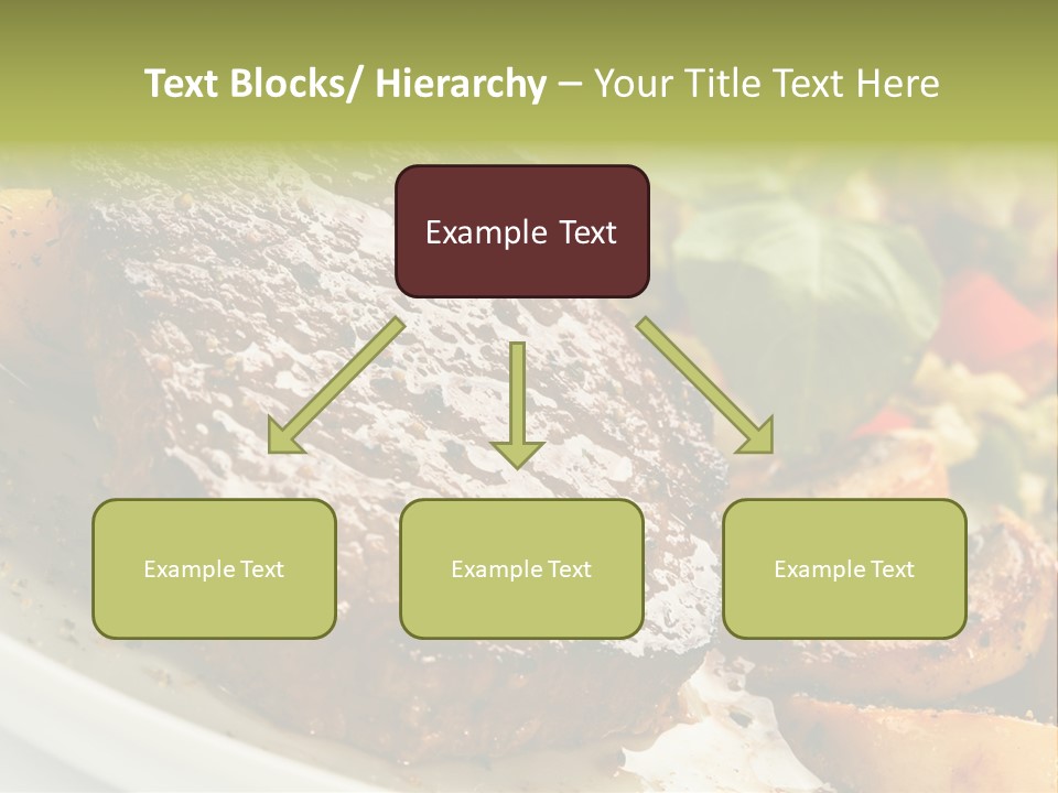 Vegetable Fast Loin PowerPoint Template