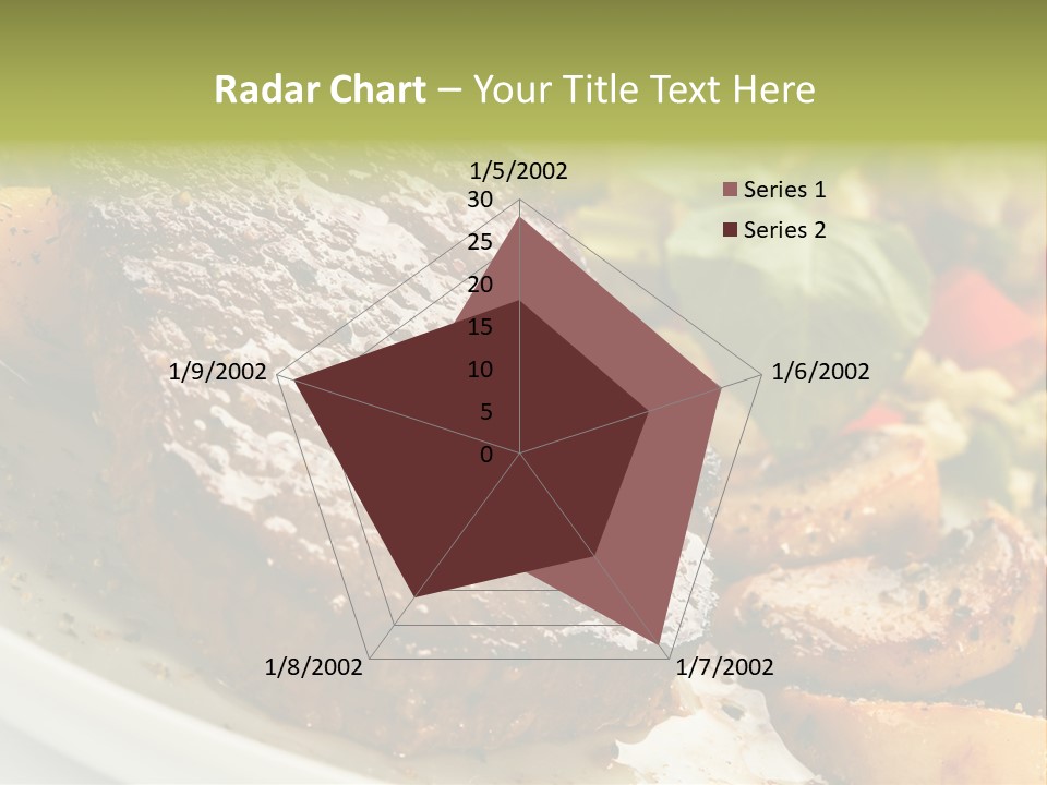 Vegetable Fast Loin PowerPoint Template