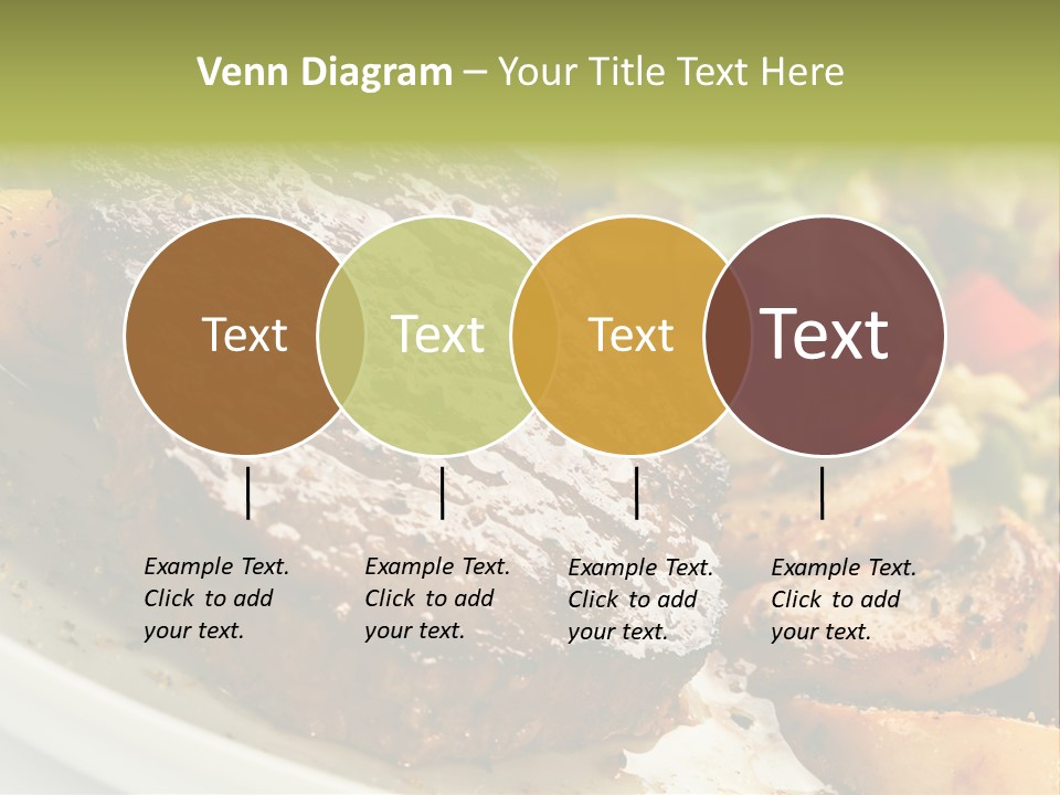 Vegetable Fast Loin PowerPoint Template