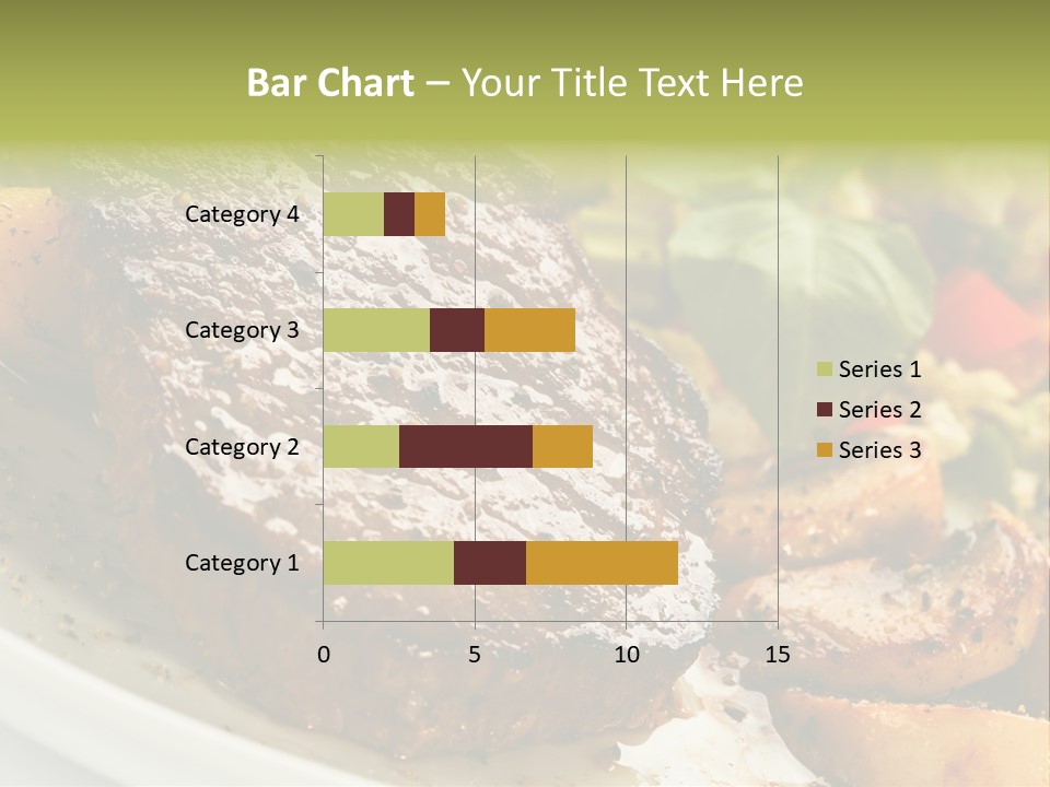 Vegetable Fast Loin PowerPoint Template