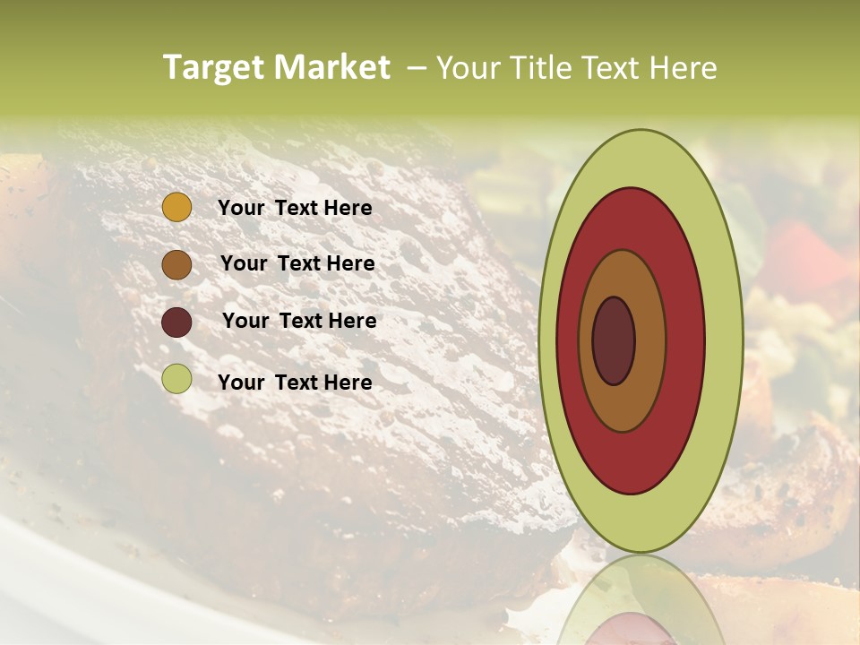 Vegetable Fast Loin PowerPoint Template