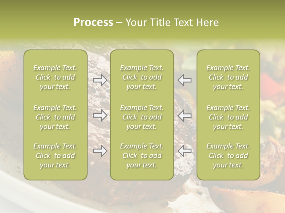 Vegetable Fast Loin PowerPoint Template