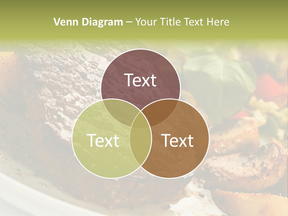 Vegetable Fast Loin PowerPoint Template