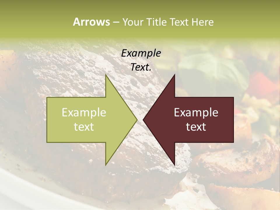 Vegetable Fast Loin PowerPoint Template