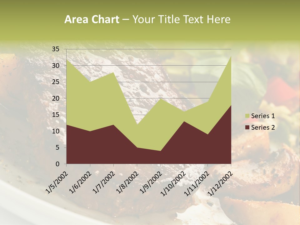Vegetable Fast Loin PowerPoint Template