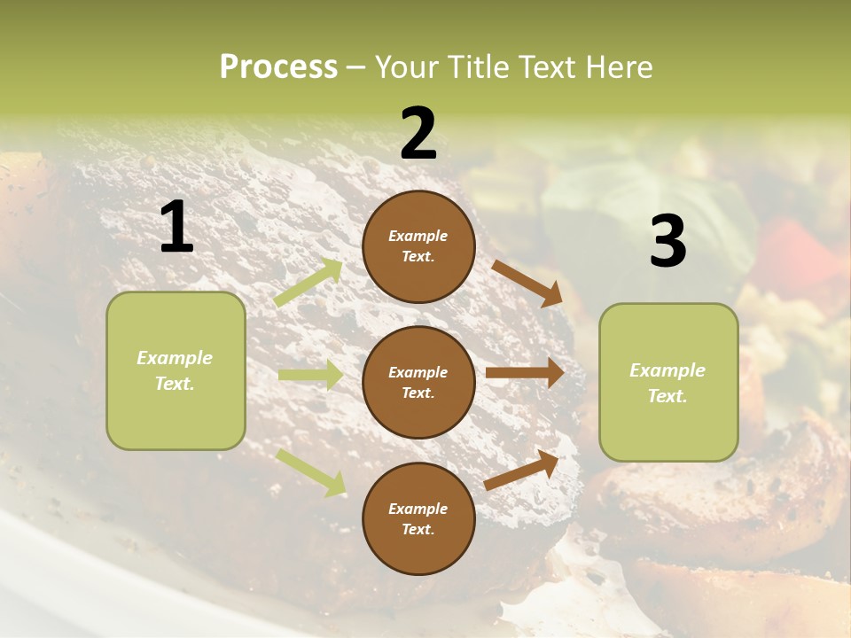 Vegetable Fast Loin PowerPoint Template