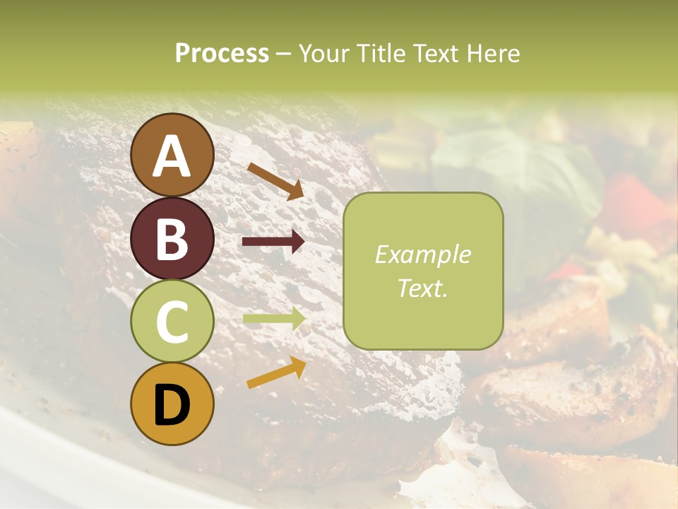 Vegetable Fast Loin PowerPoint Template