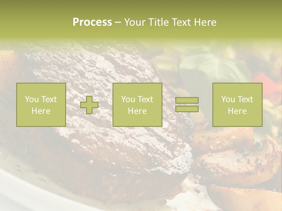 Vegetable Fast Loin PowerPoint Template