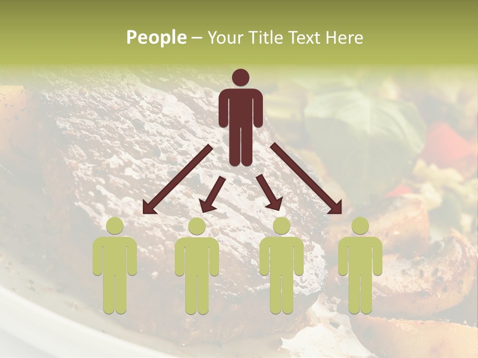 Vegetable Fast Loin PowerPoint Template