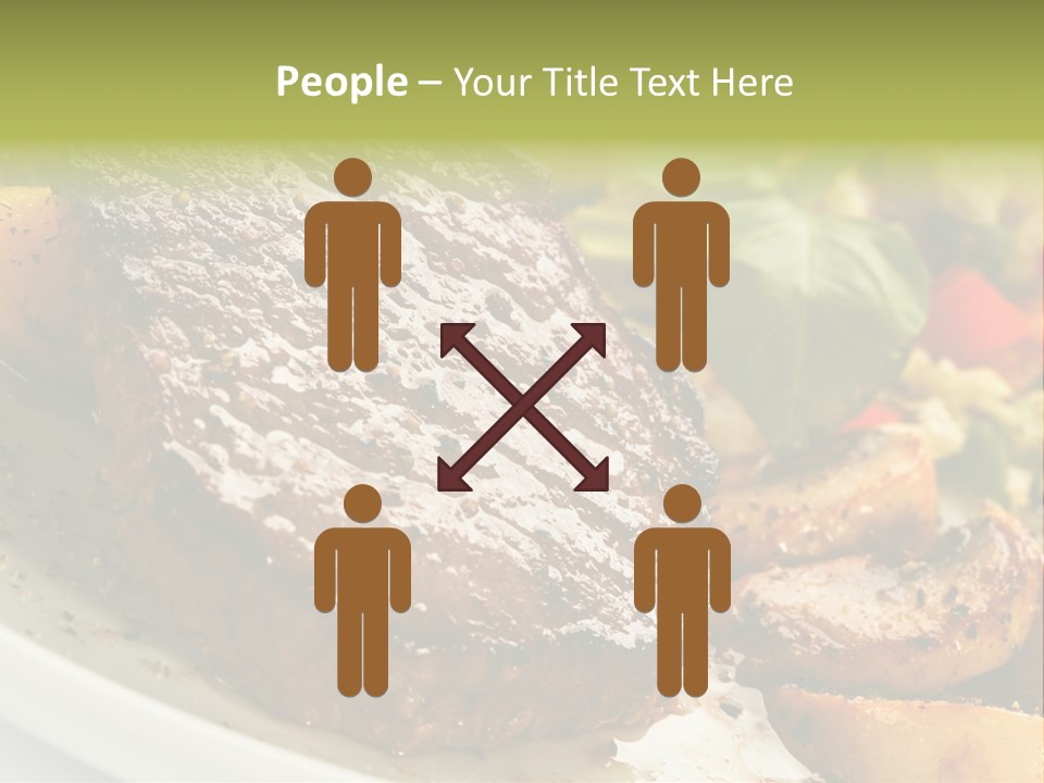 Vegetable Fast Loin PowerPoint Template