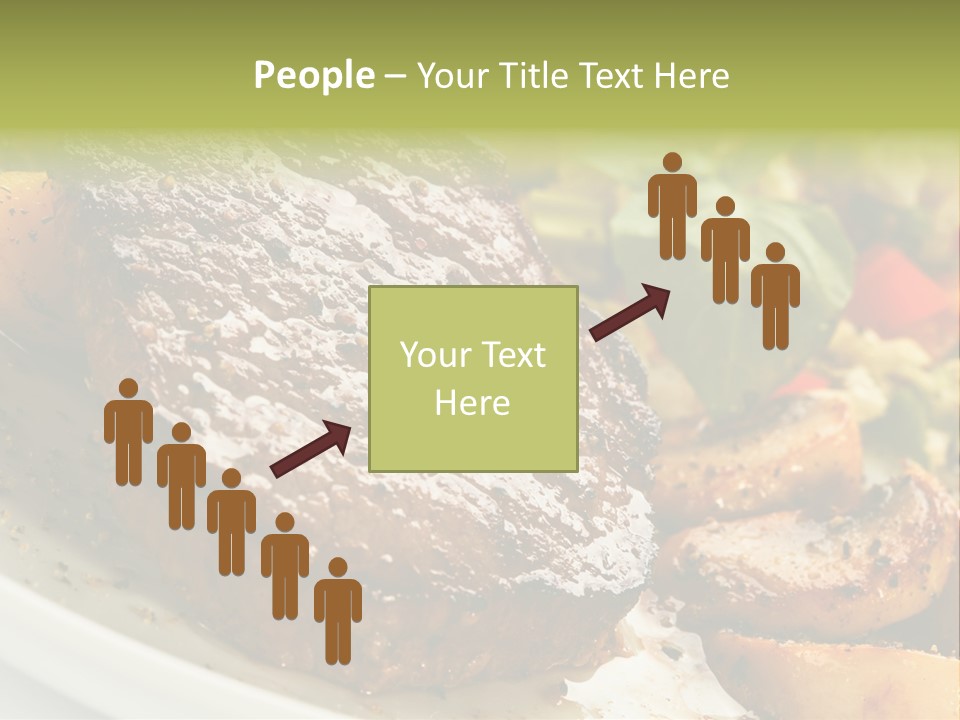 Vegetable Fast Loin PowerPoint Template