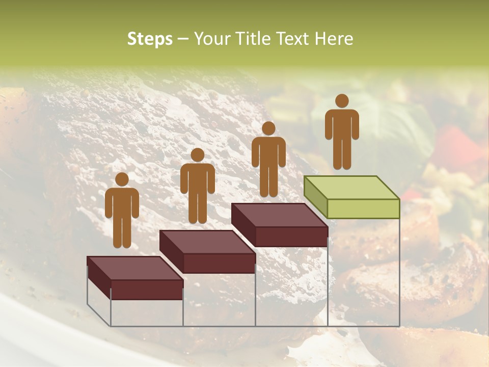 Vegetable Fast Loin PowerPoint Template