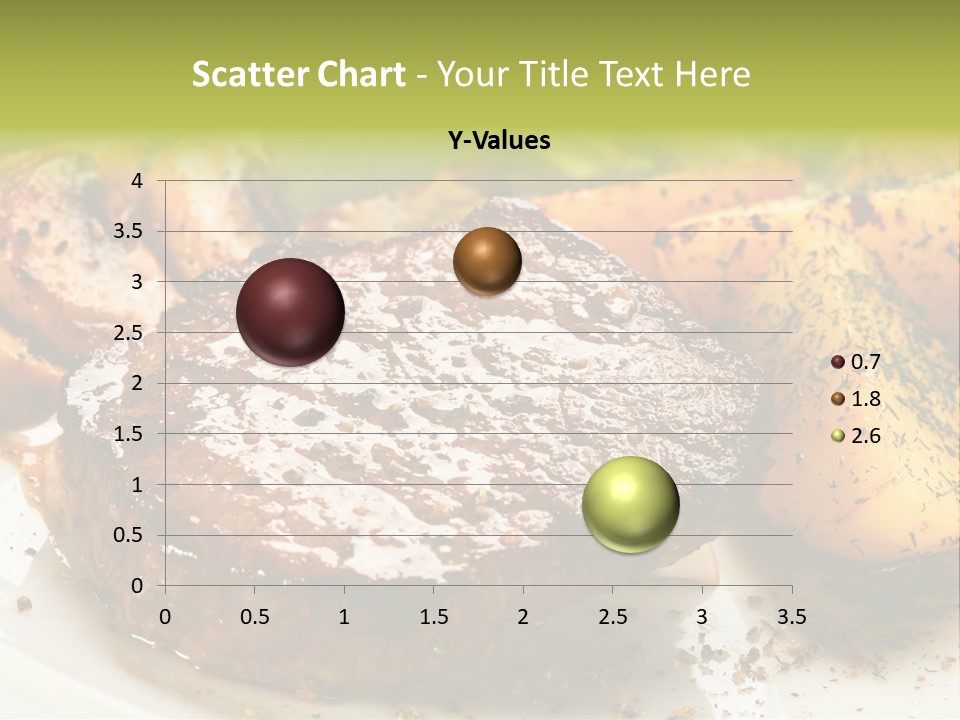 Barbecue Roast Dinner PowerPoint Template