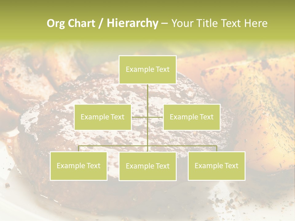 Barbecue Roast Dinner PowerPoint Template