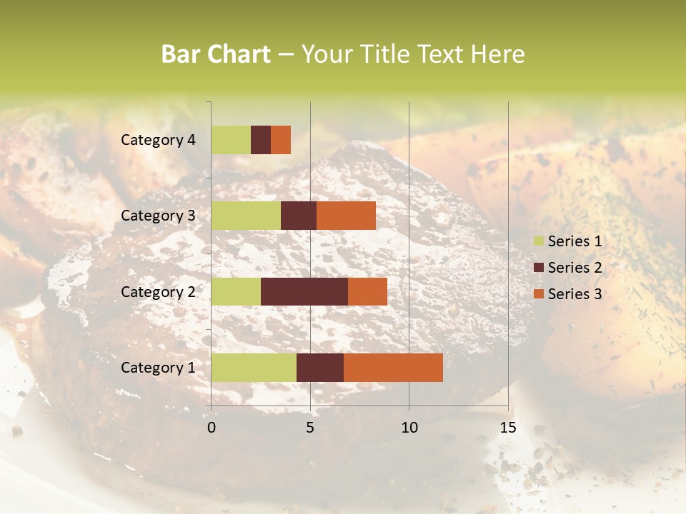 Barbecue Roast Dinner PowerPoint Template
