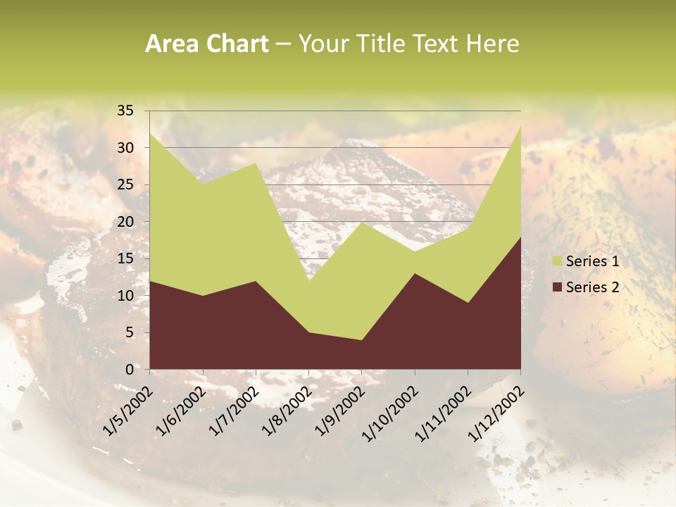 Barbecue Roast Dinner PowerPoint Template