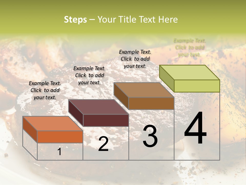 Barbecue Roast Dinner PowerPoint Template
