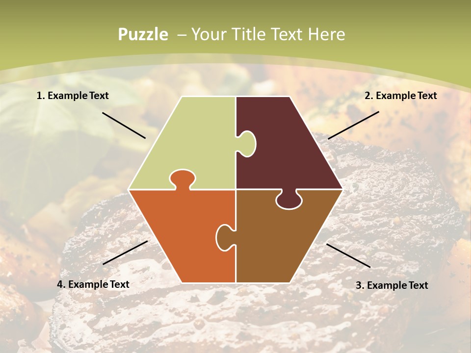 Meal Chop Grill PowerPoint Template