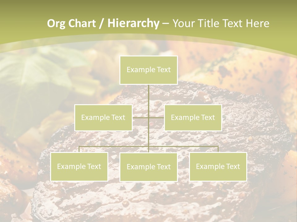 Meal Chop Grill PowerPoint Template