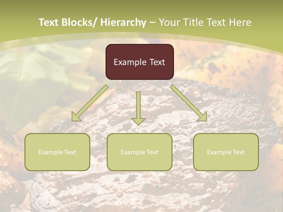 Meal Chop Grill PowerPoint Template