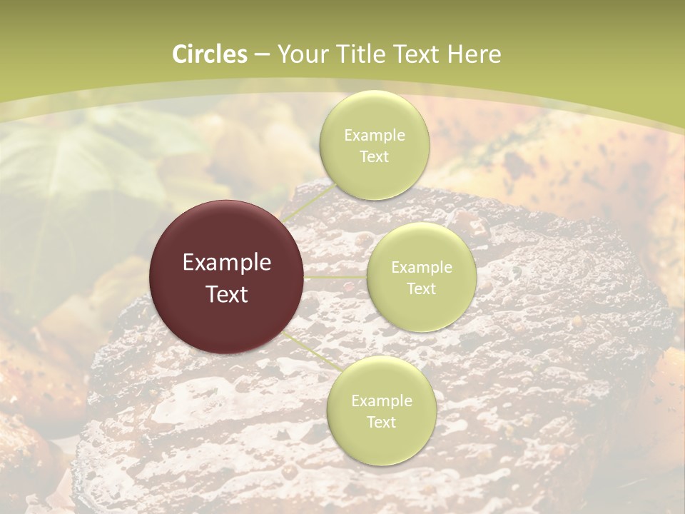 Meal Chop Grill PowerPoint Template