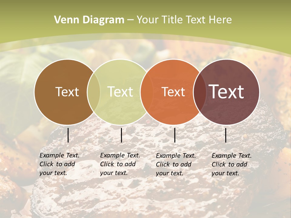 Meal Chop Grill PowerPoint Template